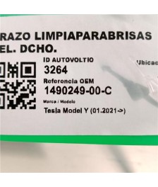 Brazo Limpiaparabrisas Delantero Derecho
