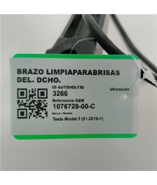 Brazo Limpiaparabrisas Delantero Derecho