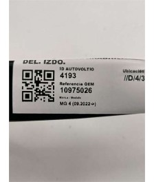 Brazo Limpiaparabrisas Delantero Izquierdo