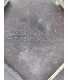 Moldura Paragolpes Trasero