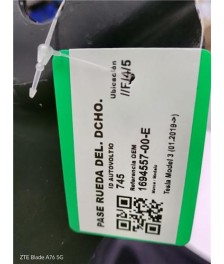 PASE RUEDA DELANTERO DERECHO