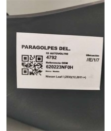 Paragolpes Delantero
