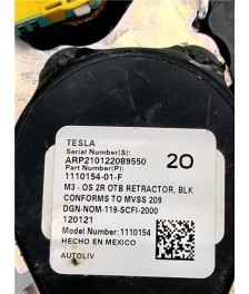 Cinturon Seguridad Trasero Derecho