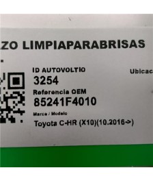 Brazo Limpiaparabrisas Trasero